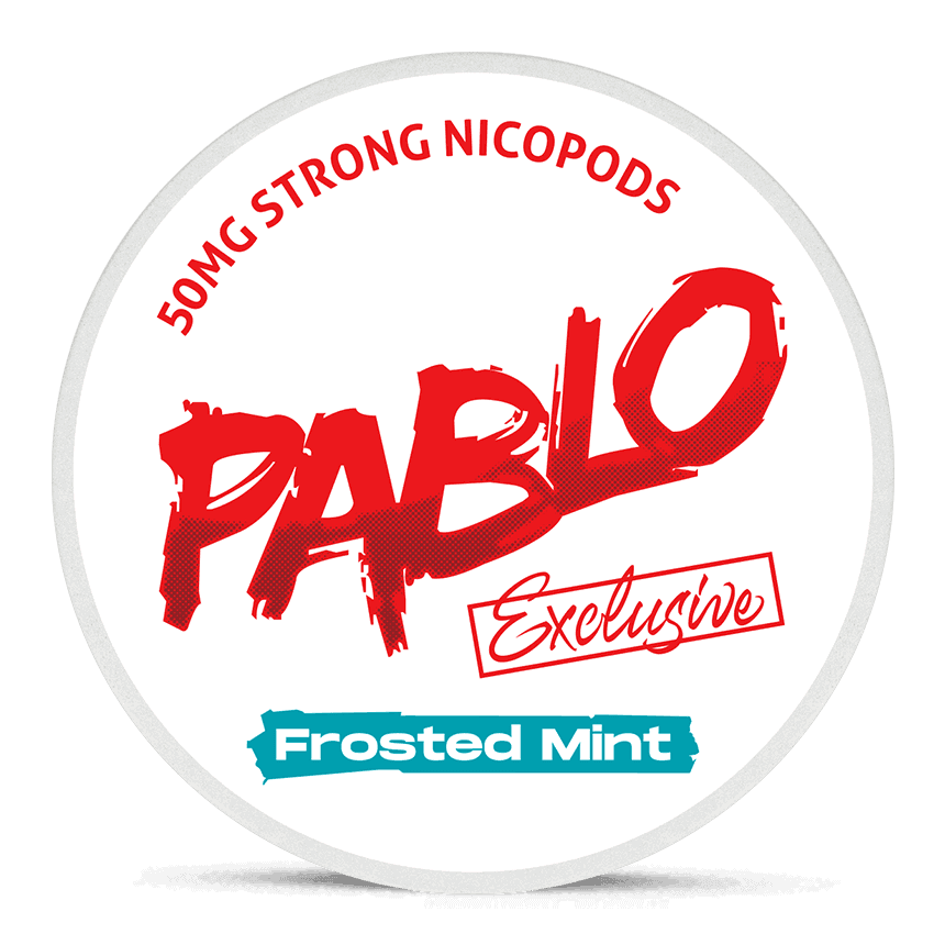 Pablo Exclusive 50 mg Frosted Mint Nicotine Pouches