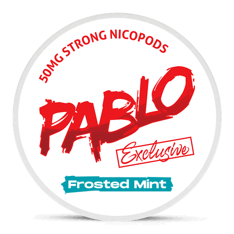 Pablo Exclusive 50 mg Frosted Mint Nicotine Pouches
