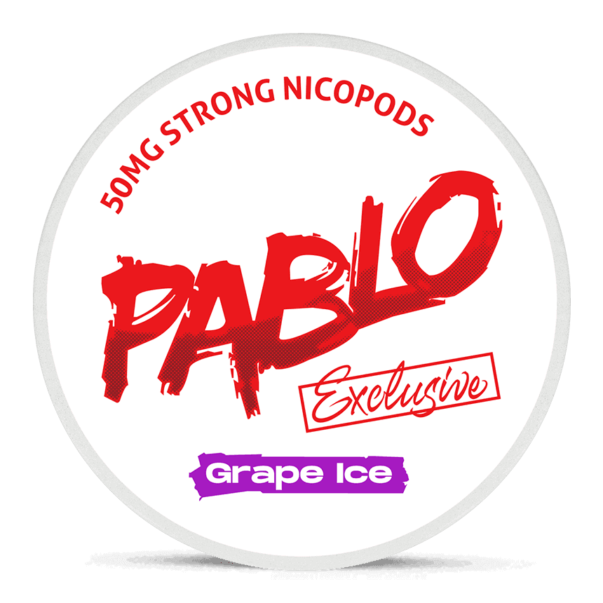 Pablo Exclusive 50 mg Grape Ice Nicotine Pouches
