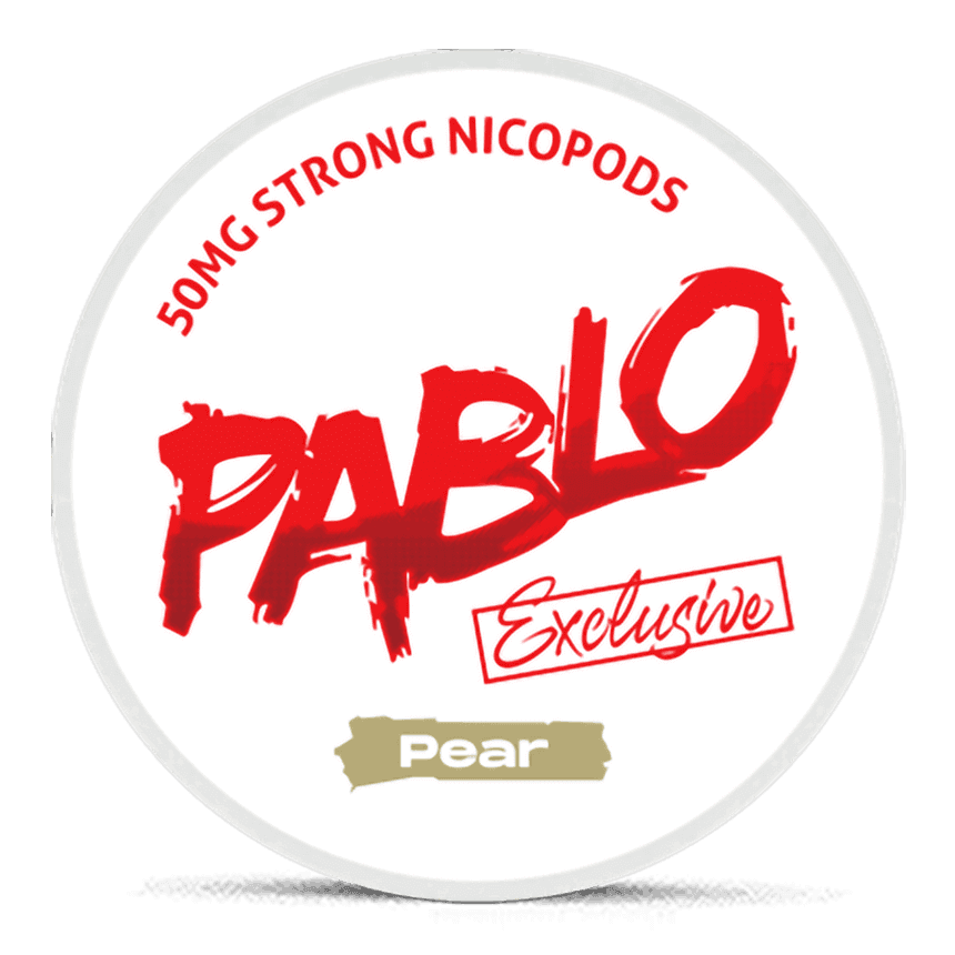 Pablo Exclusive 50 mg Pear Nicotine Pouches
