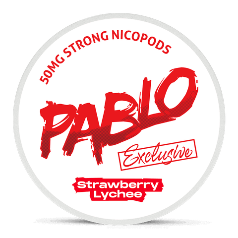 Pablo Exclusive 50 mg Strawberry Lychee Nicotine Pouches