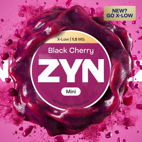ZYN Black Cherry Mini X-Low 1.5mg