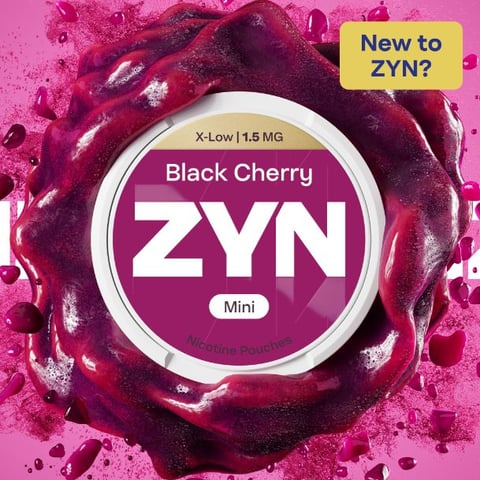ZYN Black Cherry X-Low 1.5mg