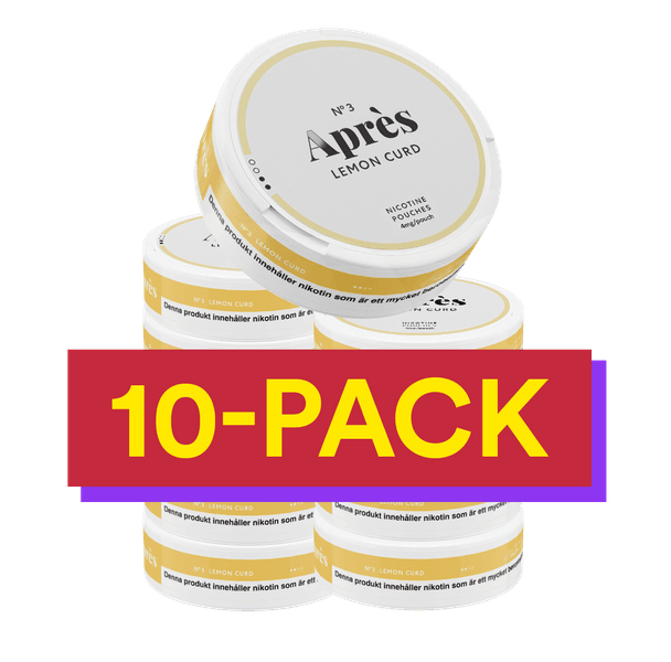 10x No.3 Après Lemon Curd - 4 mg Light