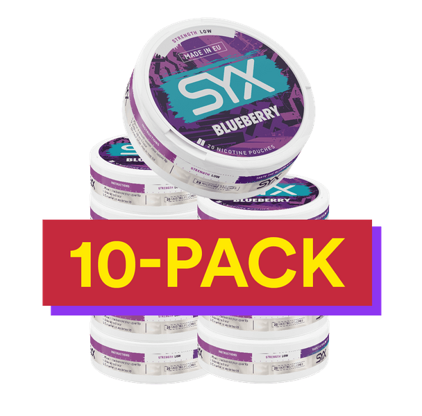 10x SYX Blueberry Light