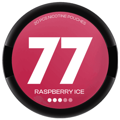 77 Raspberry Ice Medium (10 mg)