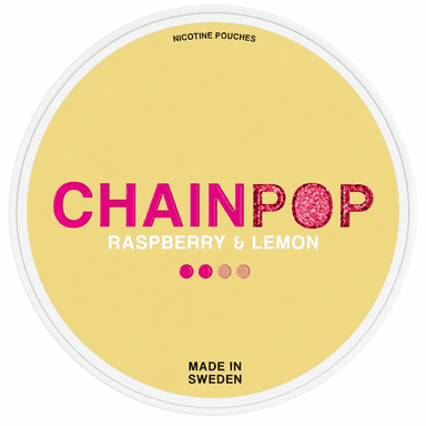 Chainpop Raspberry & Lemon (5 mg as labelled)