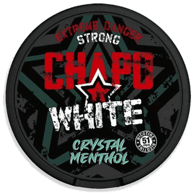 Chapo Crystal Menthol Danger Strong (51 mg as labelled)