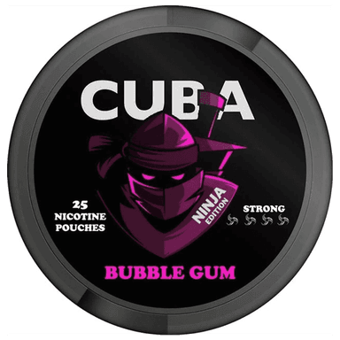 Cuba Ninja Bubblegum (30 mg as labelled)