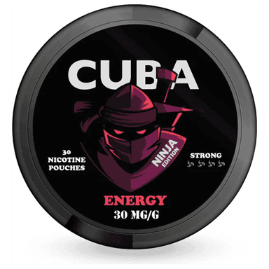 Cuba Ninja Energy (30 mg as labelled)
