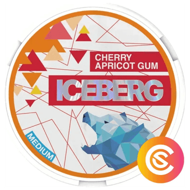 Iceberg Cherry Apricot Gum Medium (4 mg)