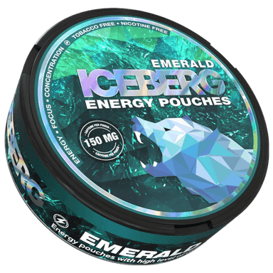 Iceberg Energy Emerald Caffeine Pouch (150 mg as labelled)