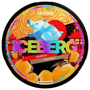 Iceberg Energy Mango Caffeine Pouch (50 mg)