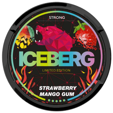 Iceberg Strawberry Mango Gum Medium (4 mg)