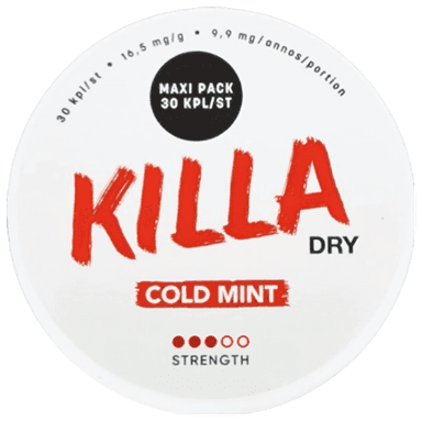 Killa Cold Dry MAXI 30 Pouches/can (13.2 mg)