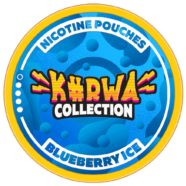 KURWA Collection Blueberry Ice (12 mg as labelled)