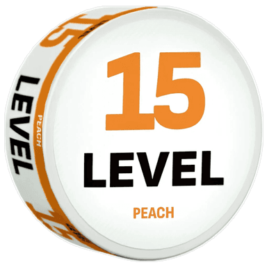 Level 15 Peach (15 mg as labelled)