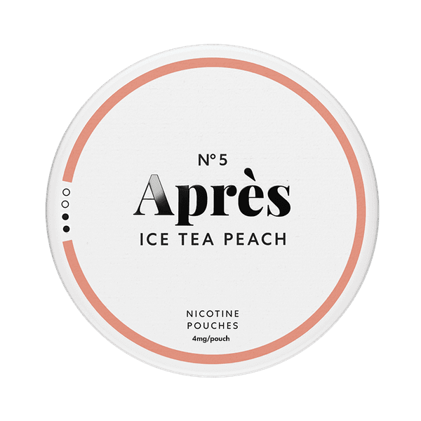 No.5 Après Ice Tea Peach - 4 mg Light