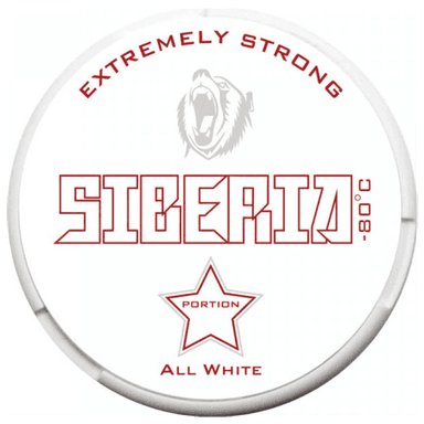 Siberia All White Portion Extremely Strong (43 mg as labelled)