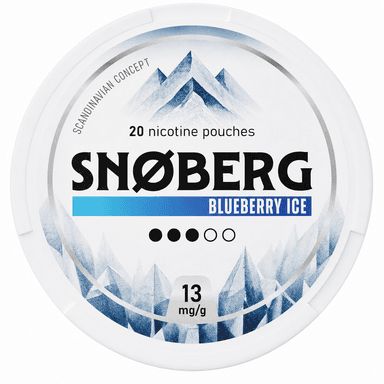 Snøberg Blueberry Ice Light (13 mg as labelled)