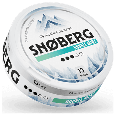 Snøberg Double Mint Light (13 mg as labelled)