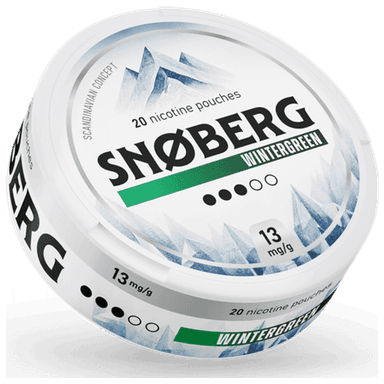 Snøberg Wintergreen Light (13 mg as labelled)