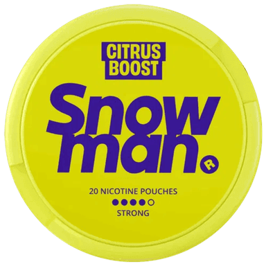 Snowman Citrus Boost (12 mg as labelled)