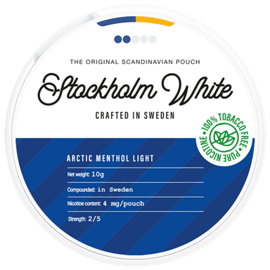 Stockholm White Arctic Menthol Light