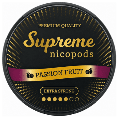 Supreme Passion Fruit (100 mg as labelled)