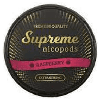 Supreme Raspberry Extra Strong