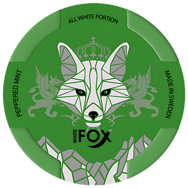 White Fox Peppered Mint (16 mg as labelled)
