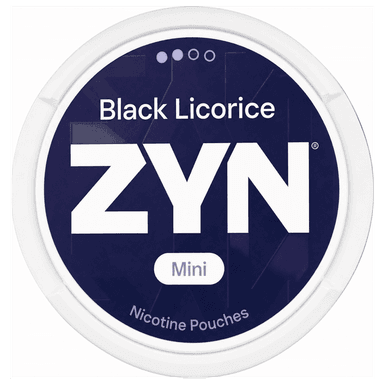 ZYN Mini Dry Black Licorice (3 mg)