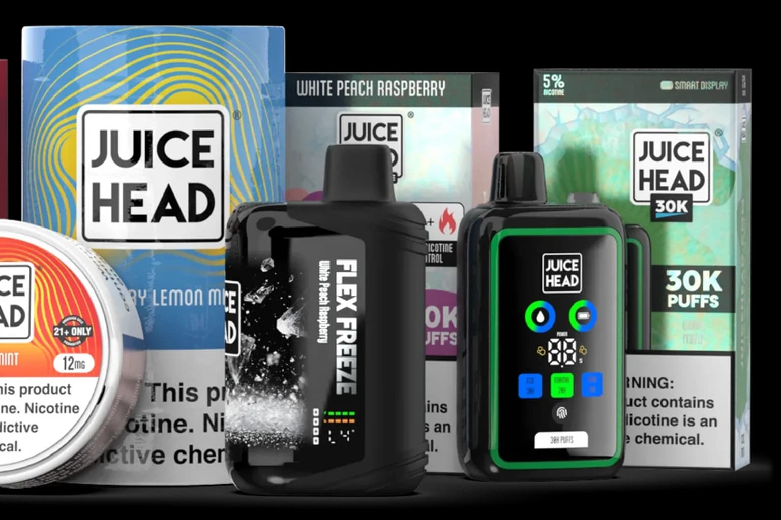 Photograph of Best Juice Head flavours